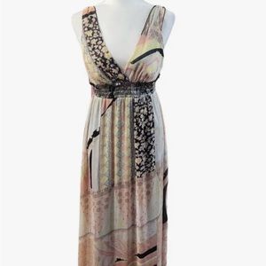 YANK- Women's Boho Patchwork Maxi Dress